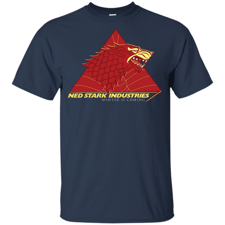 T-Shirts Navy / YXS Ned Stark Industries Youth T-Shirt