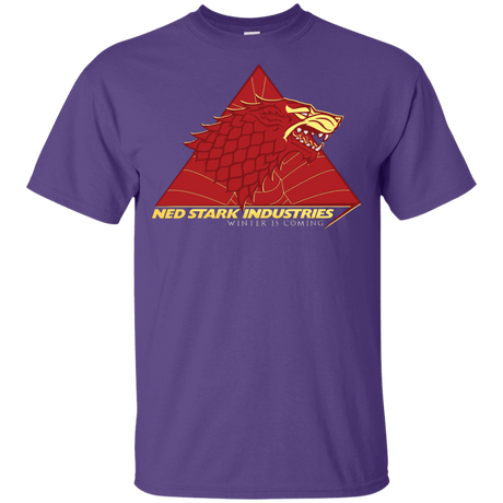 T-Shirts Purple / YXS Ned Stark Industries Youth T-Shirt