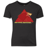 T-Shirts Vintage Black / YXS Ned Stark Industries Youth Triblend T-Shirt