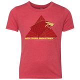 T-Shirts Vintage Red / YXS Ned Stark Industries Youth Triblend T-Shirt
