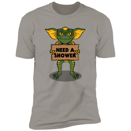 T-Shirts Light Grey / S Need a Shower Men's Premium T-Shirt