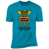 T-Shirts Turquoise / S Need a Shower Men's Premium T-Shirt