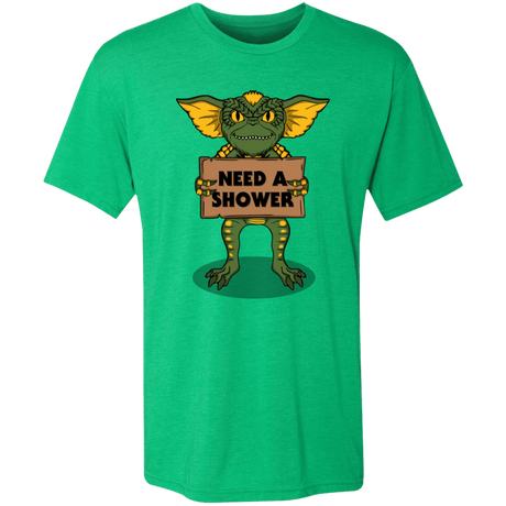 T-Shirts Envy / S Need a Shower Men's Triblend T-Shirt