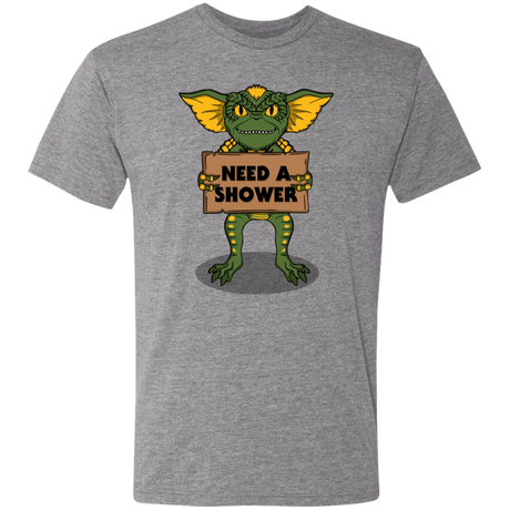 T-Shirts Premium Heather / S Need a Shower Men's Triblend T-Shirt