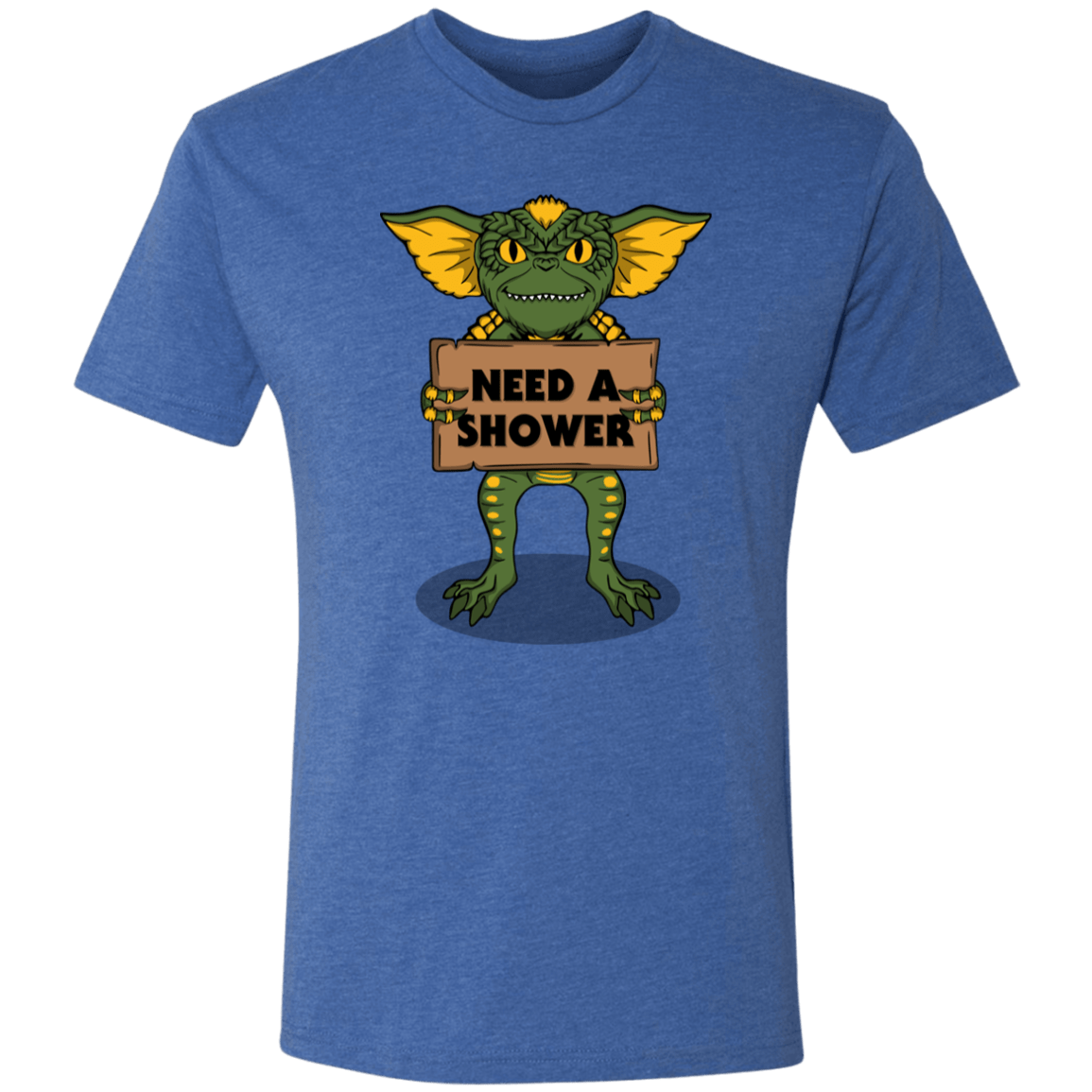 T-Shirts Vintage Royal / S Need a Shower Men's Triblend T-Shirt