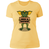 T-Shirts Banana Cream/ / S Need a Shower Women's Premium T-Shirt