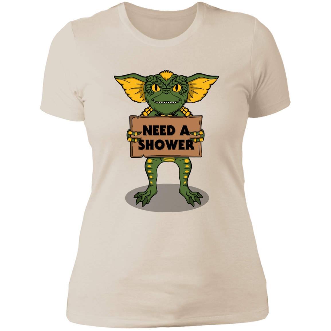 T-Shirts Ivory/ / S Need a Shower Women's Premium T-Shirt