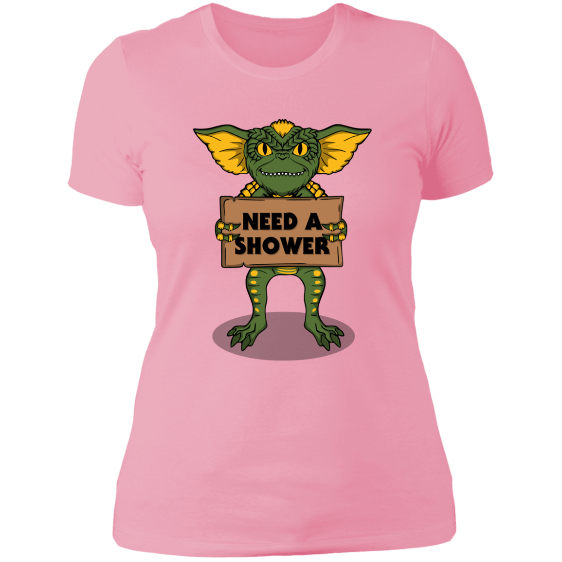 T-Shirts Light Pink / S Need a Shower Women's Premium T-Shirt