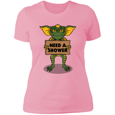 T-Shirts Light Pink / S Need a Shower Women's Premium T-Shirt