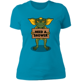 T-Shirts Turquoise / S Need a Shower Women's Premium T-Shirt