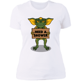 T-Shirts White / S Need a Shower Women's Premium T-Shirt