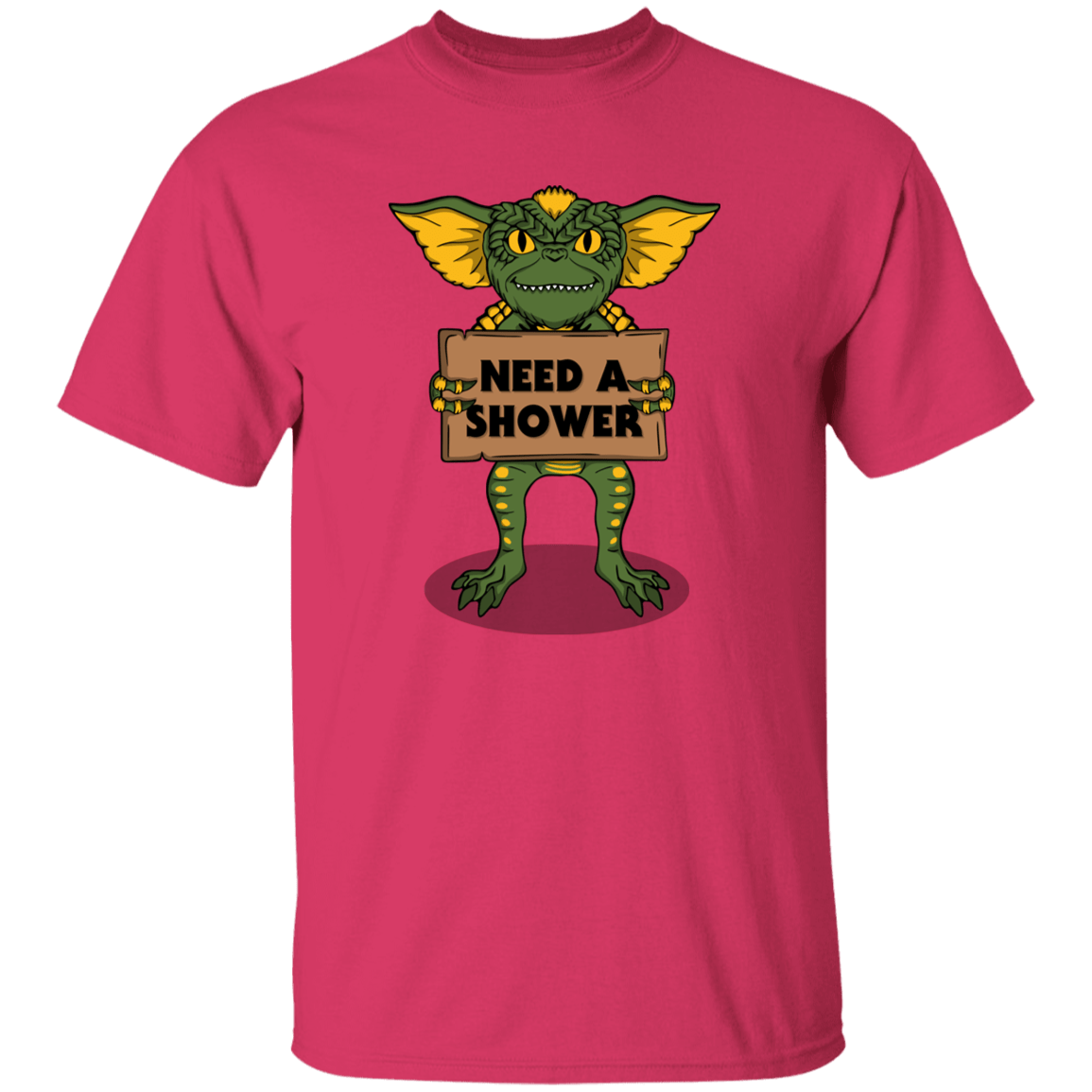 T-Shirts Heliconia / YXS Need a Shower Youth T-Shirt