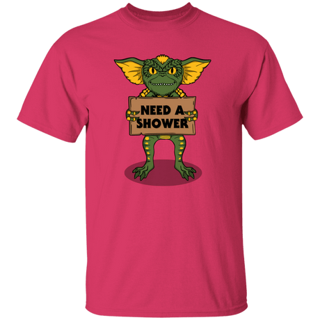 T-Shirts Heliconia / YXS Need a Shower Youth T-Shirt