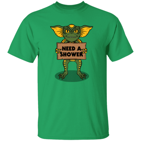 T-Shirts Irish Green / YXS Need a Shower Youth T-Shirt