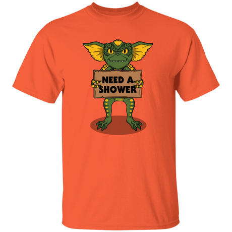 T-Shirts Orange / YXS Need a Shower Youth T-Shirt