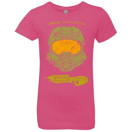 T-Shirts Hot Pink / YXS Need a Weapon Girls Premium T-Shirt