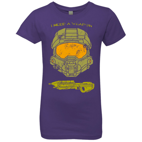 T-Shirts Purple Rush / YXS Need a Weapon Girls Premium T-Shirt