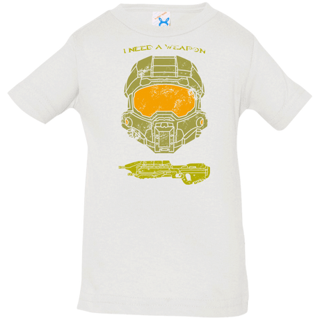 T-Shirts White / 6 Months Need a Weapon Infant Premium T-Shirt
