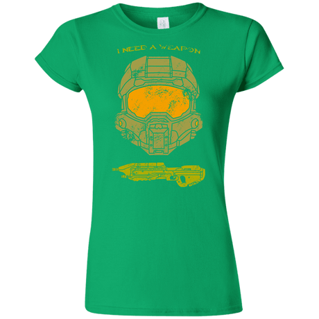 T-Shirts Irish Green / S Need a Weapon Junior Slimmer-Fit T-Shirt