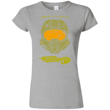 T-Shirts Sport Grey / S Need a Weapon Junior Slimmer-Fit T-Shirt