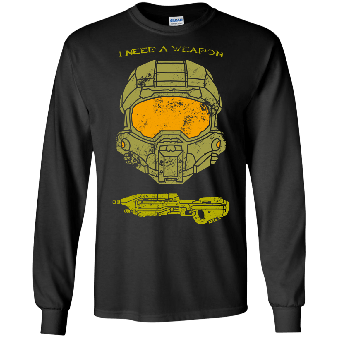 T-Shirts Black / S Need a Weapon Men's Long Sleeve T-Shirt