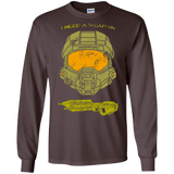 T-Shirts Dark Chocolate / S Need a Weapon Men's Long Sleeve T-Shirt