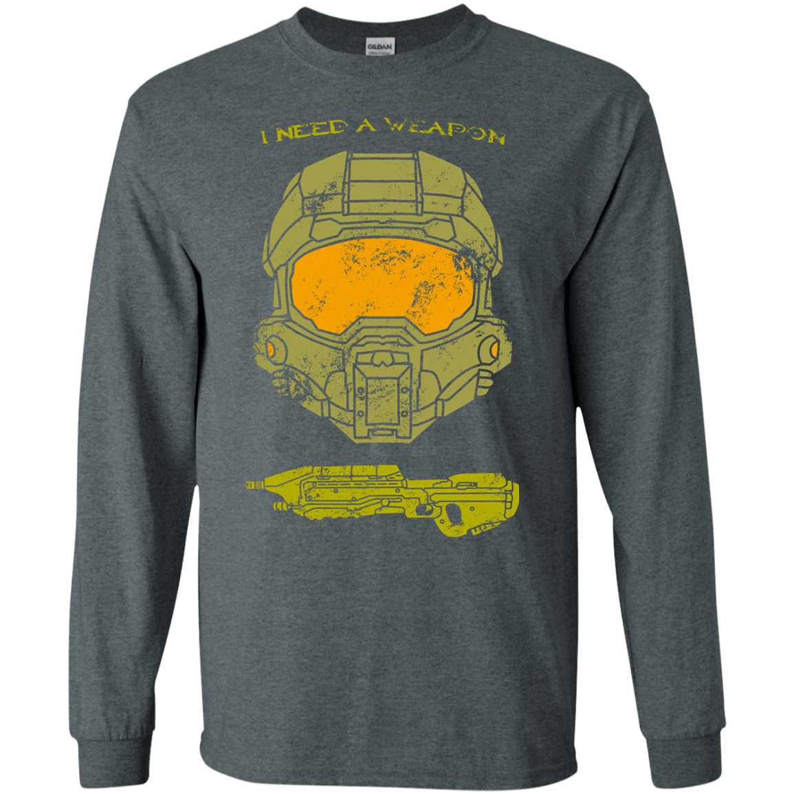 T-Shirts Dark Heather / S Need a Weapon Men's Long Sleeve T-Shirt