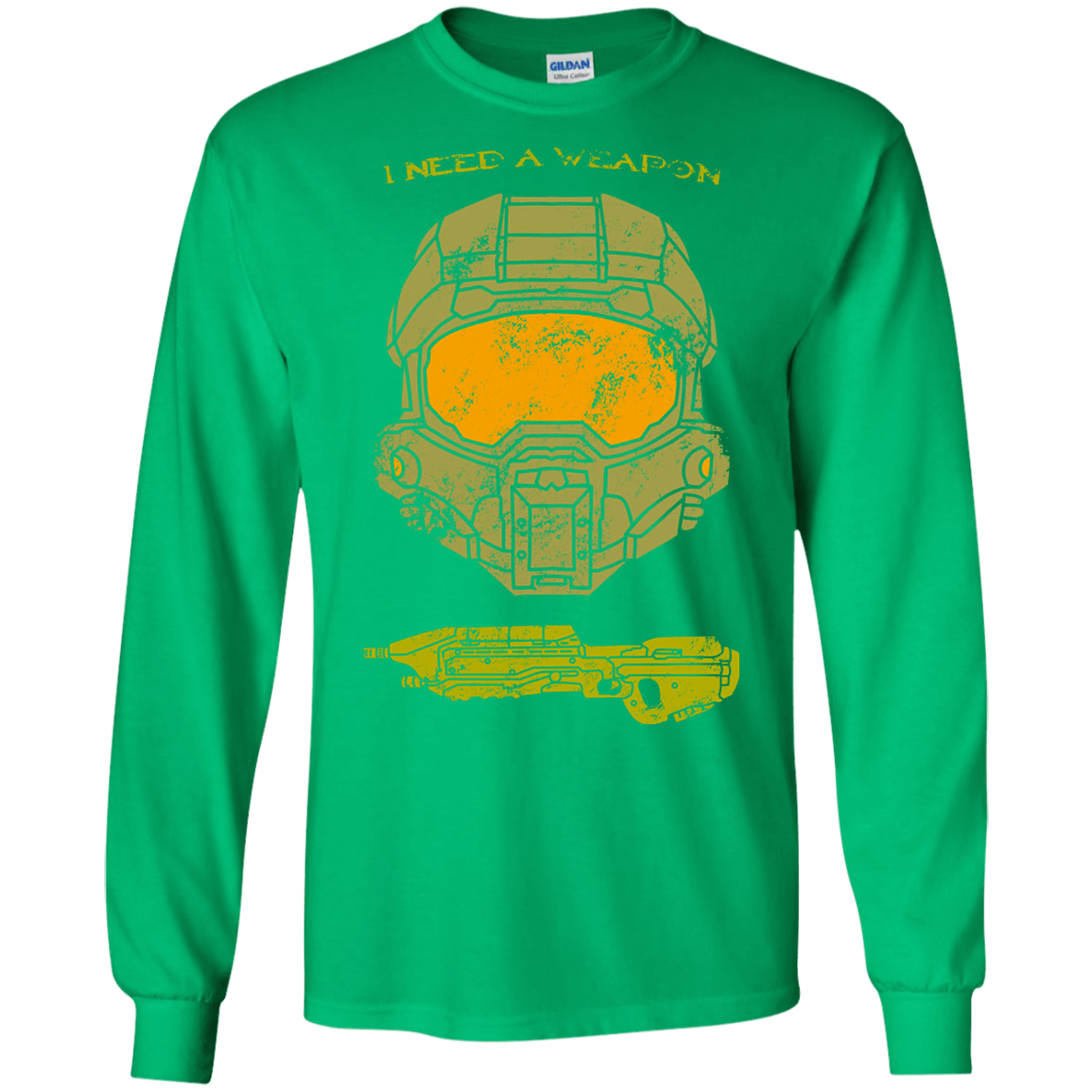 T-Shirts Irish Green / S Need a Weapon Men's Long Sleeve T-Shirt