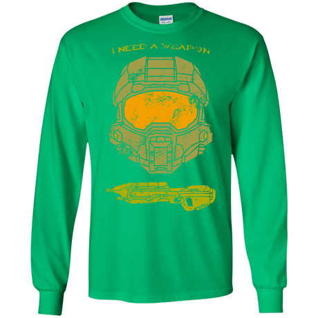 T-Shirts Irish Green / S Need a Weapon Men's Long Sleeve T-Shirt