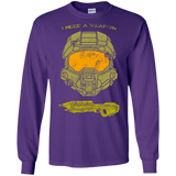 T-Shirts Purple / S Need a Weapon Men's Long Sleeve T-Shirt