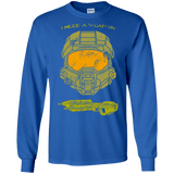 T-Shirts Royal / S Need a Weapon Men's Long Sleeve T-Shirt