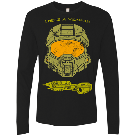T-Shirts Black / S Need a Weapon Men's Premium Long Sleeve