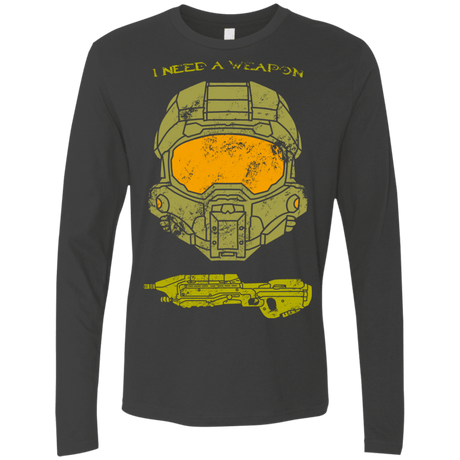 T-Shirts Heavy Metal / S Need a Weapon Men's Premium Long Sleeve