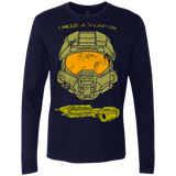 T-Shirts Midnight Navy / S Need a Weapon Men's Premium Long Sleeve