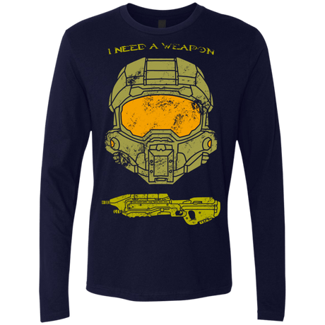 T-Shirts Midnight Navy / S Need a Weapon Men's Premium Long Sleeve