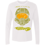 T-Shirts White / S Need a Weapon Men's Premium Long Sleeve