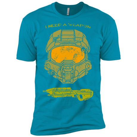 T-Shirts Turquoise / X-Small Need a Weapon Men's Premium T-Shirt