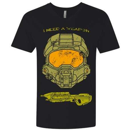 T-Shirts Black / X-Small Need a Weapon Men's Premium V-Neck