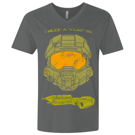 T-Shirts Heavy Metal / X-Small Need a Weapon Men's Premium V-Neck