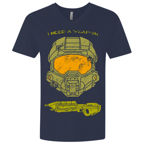 T-Shirts Midnight Navy / X-Small Need a Weapon Men's Premium V-Neck