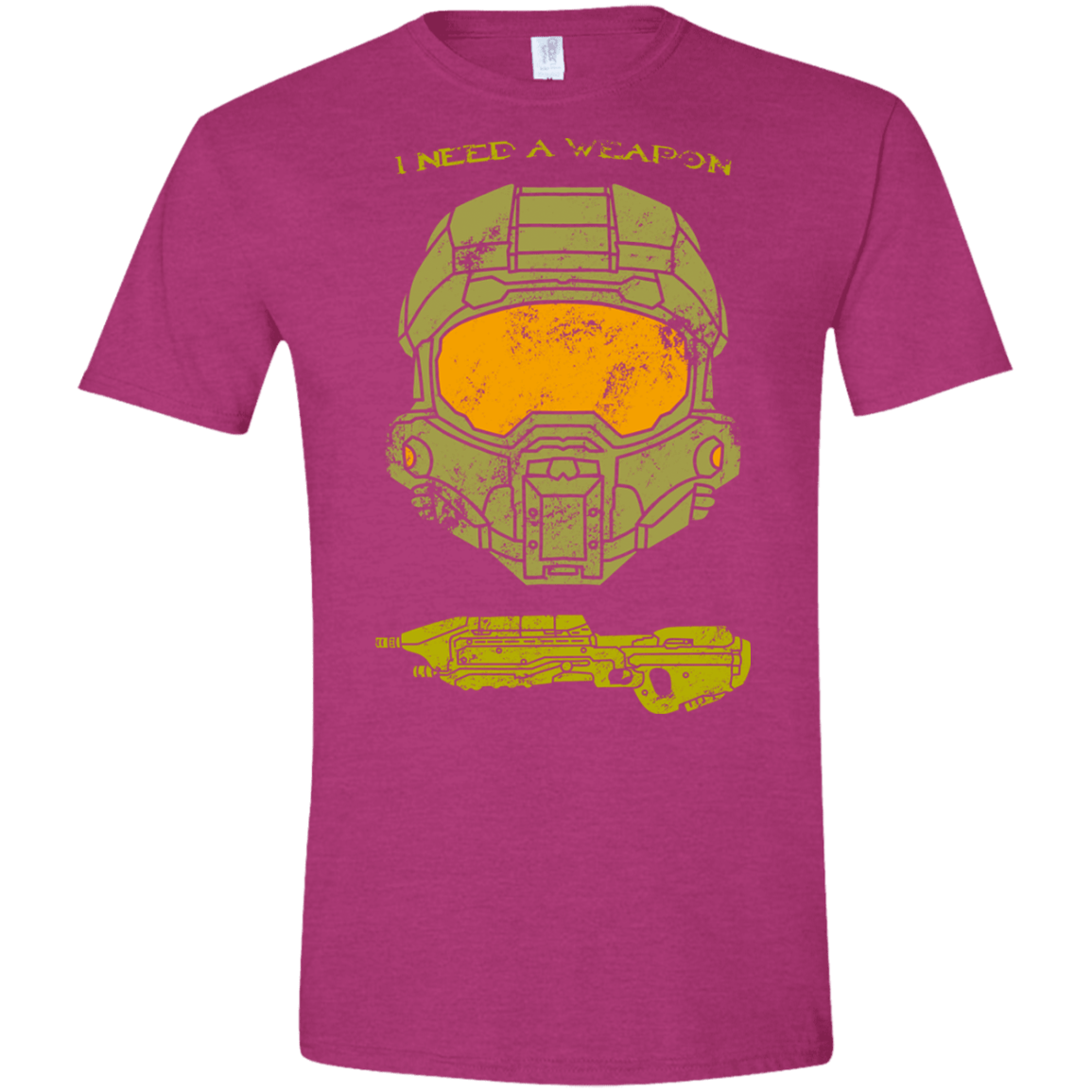 T-Shirts Antique Heliconia / S Need a Weapon Men's Semi-Fitted Softstyle