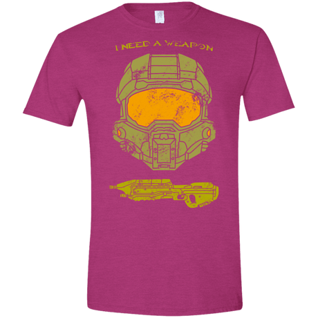 T-Shirts Antique Heliconia / S Need a Weapon Men's Semi-Fitted Softstyle