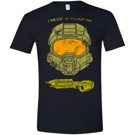 T-Shirts Black / X-Small Need a Weapon Men's Semi-Fitted Softstyle