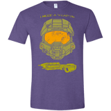 T-Shirts Heather Purple / S Need a Weapon Men's Semi-Fitted Softstyle