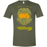 T-Shirts Military Green / S Need a Weapon Men's Semi-Fitted Softstyle