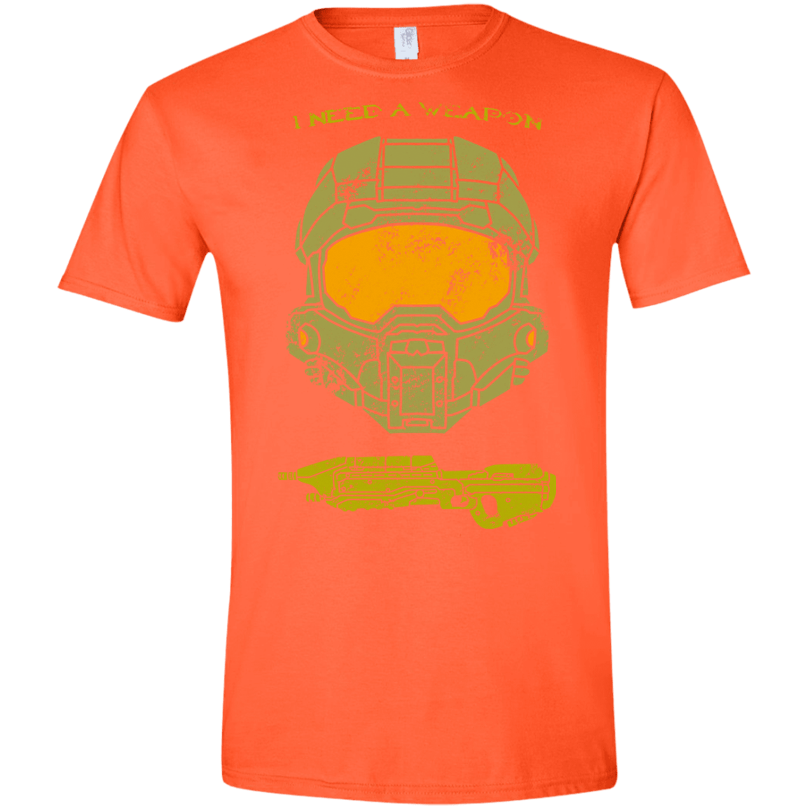 T-Shirts Orange / S Need a Weapon Men's Semi-Fitted Softstyle