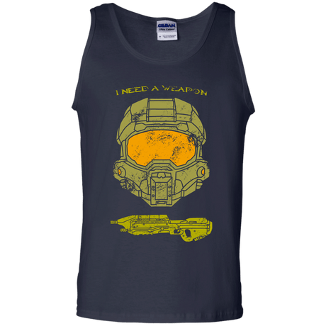 T-Shirts Navy / S Need a Weapon Men's Tank Top