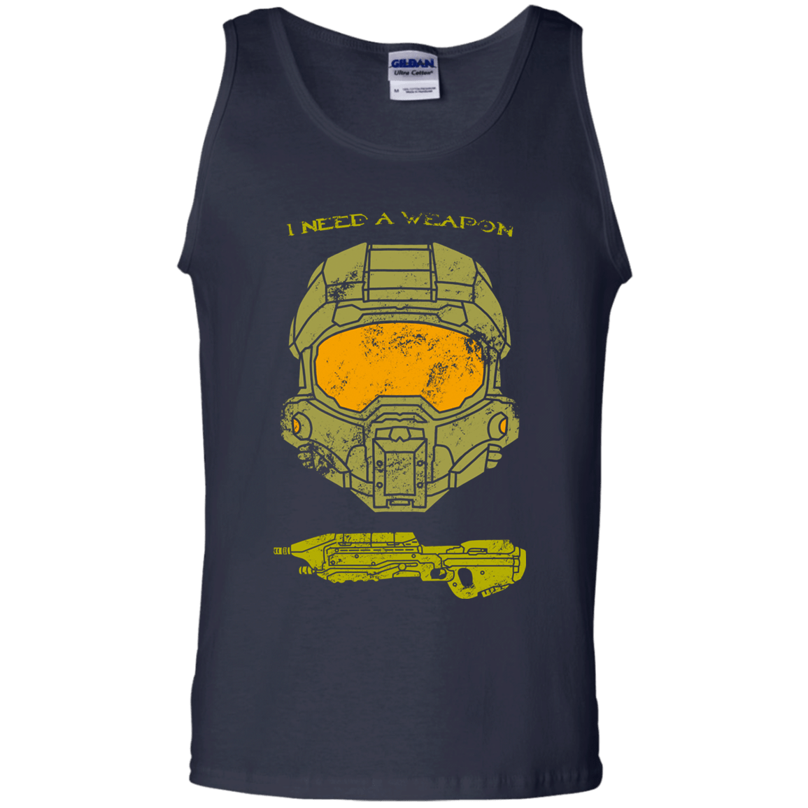 T-Shirts Navy / S Need a Weapon Men's Tank Top