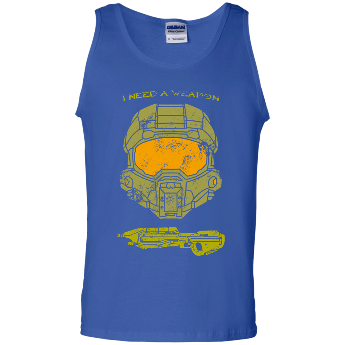 T-Shirts Royal / S Need a Weapon Men's Tank Top