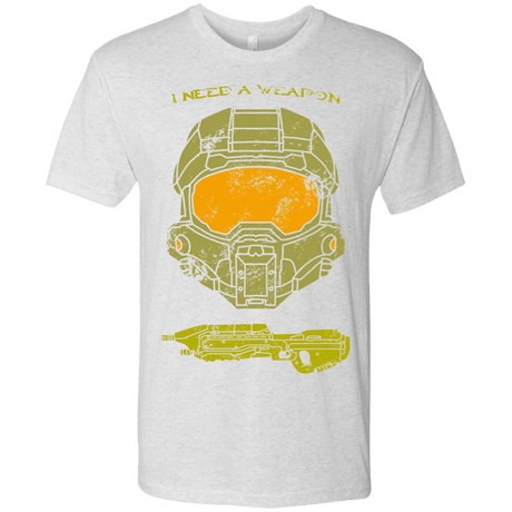 T-Shirts Heather White / S Need a Weapon Men's Triblend T-Shirt